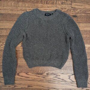 SOLD - KOTN knit cotton blend sweater size S fits like XXS-XS